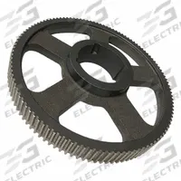 APPROVED VENDOR Timing Belt Pulley: Modified Curvilinear, Bushed, For GT Timing Belt Section (MPN 140-8MX21-2517). Key specifications — Brand: APPROVED VENDOR; Finish: Black Oxide; For Belt Series: Polychain® GT® Carbon™; For Bushing Size: 2517.