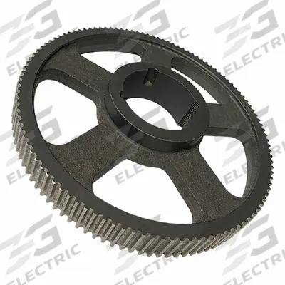 APPROVED VENDOR Timing Belt Pulley: Modified Curvilinear, Bushed - GT Section Taper Lock Bushed Timing Pulleys
