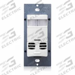 LEVITON Occupancy Sensor: Occupancy/Photocell/Vacancy, Fluorescent/Incandescent, Hard Wired, White (MPN OSSMT-GAW). Key specifications — Operating Voltage: 120 to 277V AC; Neutral Required: No; Nightlight: No; Sensor Brand: Leviton.