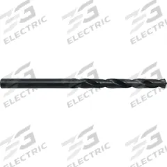 CHICAGO-LATROBE Aircraft Extension Drill: #21, 12" Overall Lg, 135° Split Point, Black Oxide HSS (MPN 11145). Key specifications — attr1234097: 0.1590; attr1234190: NAS 907 Type B.