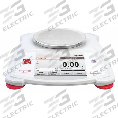 OHAUS Compact Bench Scale: 220 g Capacity, 0.01 g Readability, Carat/Custom/g/mg/oz/pwt - Precision Lab Balances