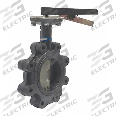 MILWAUKEE VALVE Butterfly Valve: 8 in Pipe Size, Concentric, 200 psi Max. Pressure (CWP) - Ductile Iron General-Service Butterfly Valves