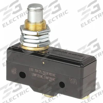 Honeywell Snap Action Switch: Plunger Actuator, 1NO/1NC - Plunger Snap-Action Switches