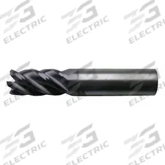 CLEVELAND Square End Mill: Carbide, 5 Flute, 3/16" Mill Dia, 3/4" LOC, 2-1/2" OAL (MPN C60529)