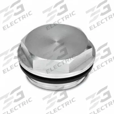 JW WINCO Threaded Plug: Aluminum, NBR Seal, Metric Fine, M27x1.5 Thd - Aluminum Threaded Plugs