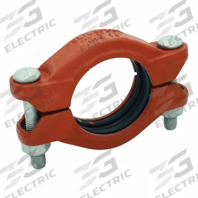 GRUVLOK Clamp Coupling: 4 in x 4 in, EPDM Seal, 1,000 psi, Ductile Iron - Grooved Pipe Couplings