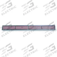 TEMPCO Linear Infrared Ceramic Heater: 1 Phase, 220 to 240V, 750 W Watt, 3.13 A, Indoor, 3 Elements (MPN CRA10017). Key specifications — Indoor/Outdoor: Indoor; Amps: 3.13 A; Brand: TEMPCO.