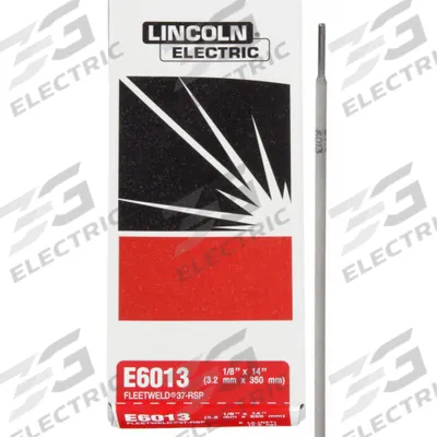 LINCOLN ELECTRIC Stick Electrode: Carbon Steel, E6013, 1/8 in x 14 in, 5 lb - Electrodes for Sheet Metal Welding with Low Amperage