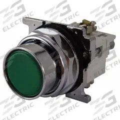 EATON Flush Push Button Operator: Non-Illuminated, Flush Profile, Metallic, 30 mm, 2NO (MPN 10250T103-2). Key specifications — Brand: EATON; Action: Momentary; Series: 10250T; Push Button Material Type: Metallic.