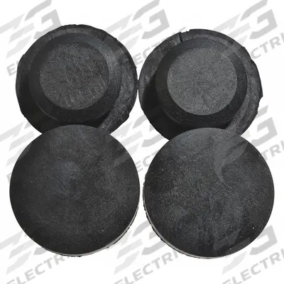 Dayton Motor Base Rubber Pads: Mfr Part # PP1V0324G - Anti-Vibration Hardware for Dewatering & Wastewater Pumps