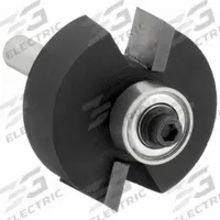 WESTWARD Rabbeting Cut Profile Router Bit: Fractional Inch, Carbide Tipped, 1 1/4 in Cutter Dia. (MPN 16Y576). Key specifications — attr325197: WESTWARD.