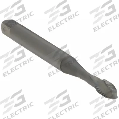 OSG Spiral Flute Tap: #4-40 UNC, H2 / 2B-3B, 2 Flute - Spiral-Flute Taps for Steel & Stainless Steel