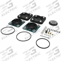 FILL-RITE Diaphragm Pump Repair Kit: Diaphragm Pump Repair Kit, 400KTH1457, FR410B/FR450B, Fill-Rite. Key specifications — Wetted Materials: 410 Stainless Steel/EPDM/Hytrel/Nickel Alloy/Nitrile/Polypropylene; Includes: (6) Thread Screws; Product Type: Diaphragm Pump Repair Kit; Manufacturer Part Number: 400KTH1457; Brand: FILL-RITE; Compatible Pump Type: Fuel Transfer Pump; Chemical Compatibility: Oil; Compatible Manufacturer Model Number: FR450B.