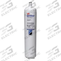 3M Quick-Connect Water Filter: 3 micron, 5 gpm, 54,000 gal, 28 in Overall Ht, 4 1/2 in Overall Dia (MPN 5613507). Key specifications — Filter Media: Pleated Membrane; Reduces: Chlorine Odor; Brand: 3M.