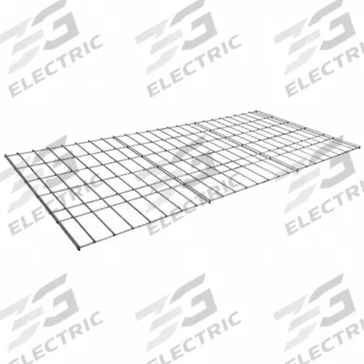 LYON Flat Wire Decking: 48 in x 24 in x 3 5/8 in, 5 ga Decking, Steel - Flat Steel Decking Bulk Rack Shelf Kits
