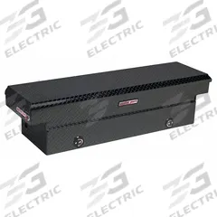 WEATHER GUARD Crossover Truck Box: Single Lid Lid, 71 1/2 in Overall Wd, Aluminum, Gloss Black (MPN 127-5-02). Key specifications — Color: Gloss Black; Brand: WEATHER GUARD.
