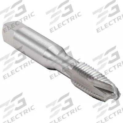 CHICAGO-LATROBE Spiral Point Tap: M14x2 Metric, D7 / 6H, 3 Flute, Plug Chamfer - General Purpose Spiral-Point Taps