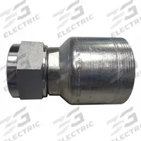 AEROQUIP Hydraulic Crimp Fitting: Steel x Steel, Straight, -20 For Hose Dash Size, BSPP x Crimp (MPN 4S20JF20). Key specifications — attr296014: Female x Genderless; attr303771: AEROQUIP; attr296012: -20; attr296015: BSPP x Crimp; attr296017: 1-1/4"-11.