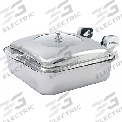 SPRING USA Buffet Server: 15 3/8 in Overall Lg, 19 in Overall Dp, 7 in Overall Ht - Buffet Servers
