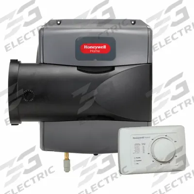HONEYWELL HOME Duct Mount Humidifier: Bypass, 12 gal Daily Humidification Output - Bypass In-Duct Humidifiers