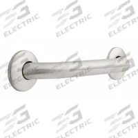 FRANKLIN BRASS Wall Grab Bar: Straight, 12 in Lg, 1 1/4 in Dia, Stainless Steel, Unfinished (MPN 5712). Key specifications — Brand: FRANKLIN BRASS.