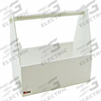 Bottle Carrier: 14 3/8 in Overall Lg, 7 7/8 in Overall Wd, 15 3/8 in Overall Ht, HDPP, White (MPN 165024). Key specifications — Material: HDPP; Brand: DYNALON; Product Type: Bottle Carrier; For Use With: Carrying Bottles.