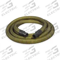 Suction and Discharge Hose: 3 in Hose Inside Dia., 12 psi, Black/Yellow, 30 ft Hose Lg (MPN SH300-30). Key specifications — Temp. Range: -40° to 140°F; Hose Color: Yellow; Brand: APPROVED VENDOR.