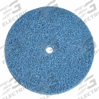 NORTON Unitized Wheel: 2 in Dia x 1/4 in W, 1/4 in Arbor Hole, Aluminum Oxide - Light Deburring & Finishing Wheels for Carbon Steel & Soft Metals