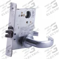 SCHLAGE Door Lockset: Classroom Lever Locksets, Chrome (MPN L9070L 17A 626). Key specifications — Ligature Resistance: Not Ligature-Resistant; Brand: SCHLAGE; Lockset Function ANSI Code: F05; Visual Indicator Message: Locked/Unlocked; Lockset Style: L Sparta; ADA Compliant: No; Finish: Satin Chromium-Plated : Forged Brass.