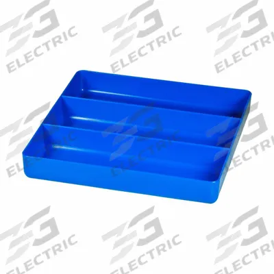 ERNST MANUFACTURING Compartment Tray for Drawer: Blue, 10 1/2 in Overall Wd - Tool Organizer Trays