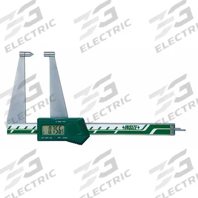 INSIZE Disk Brake Digital Caliper: 0 in to 5 in /0 mm to 125 mm, Cabled - Digital Calipers for Disk Brakes, Drum Brakes & Brake Pads