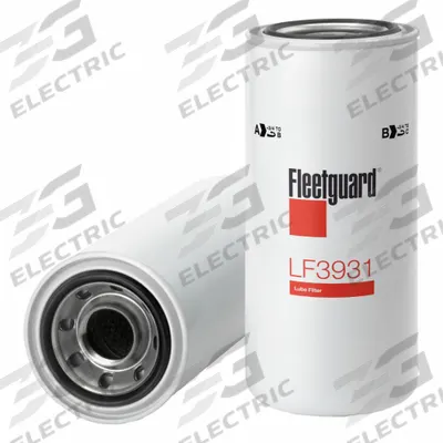 FLEETGUARD Automotive Oil Filter: B7175, LF3931, M45-1.50 Thread Size, 13 in Overall Ht - Spin-On Oil Filters