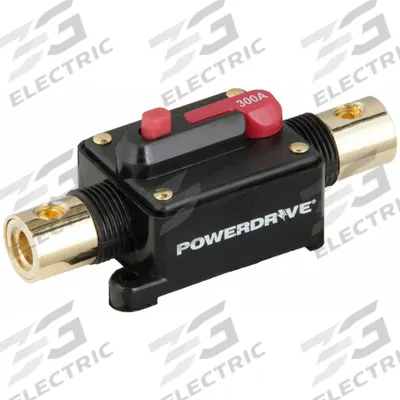 POWER DRIVE Inverter Circuit Breaker: 5 3/4 in Overall Ht, 1 3/4 in Overall Wd - Fleet and Vehicle Maintenance