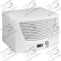 RITTAL Enclosure Air Conditioner: 3,719 BtuH, Indoor Dust-Tight, Cooling Only, 230 V, 12, Roof Mount (MPN 3383500). Key specifications — Brand: RITTAL; Mounting Type: Roof Mount; Operation Mode: Cooling Only; Operating Voltage: 230 V.