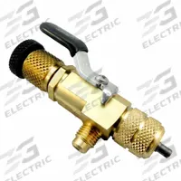 JB INDUSTRIES Valve Core Remover: 3 in Lg, 5/16 in Male SAE, 1/4 in Male SAE (MPN A32535N). Key specifications — Application: Evacuation; Product Type: Valve Core Remover; Brand: JB INDUSTRIES; Manufacturer Part Number: A32535N.