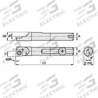WIDIA Indexable Boring Bar: CSBI180187255R (MPN 2832617). Key specifications — attr257292: CSBI180187255R.