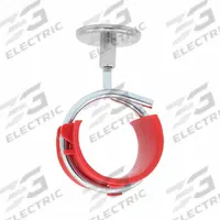 MAG DADDY Saddle Ring: 2 in Max. Bundle Dia., Neodymium, 60 lb Max. Load Capacity (MPN BRMS200R). Key specifications — Material: Neodymium; Color: Red (Saddle); Silver (magnet & bridle ring); Brand: MAG DADDY; For Use With: Low Voltage Cable.
