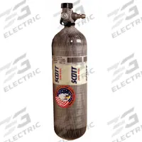SCBA Cylinder: Carbon, 8 lb Wt Empty, Pre-Filled, Quick Connect, 4,500 psi Cylinder Pressure (MPN 200128-01). Key specifications — Cylinder Material: Carbon; Pre-Filled: Yes; Cylinder Connection: Quick Connect.