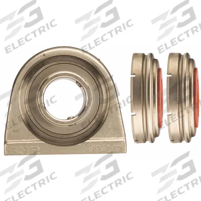 NTN Pillow Block Bearing: 1 1/2 in Bore Dia, Stainless Steel - Food-Grade Tapped-Base Pillow Block Ball Bearings