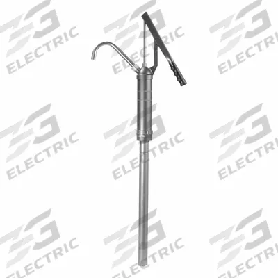GRACO Hand Pump: Lever Action, Pump with Spout, Steel Housing - Lever Handle Standard Drum Pumps