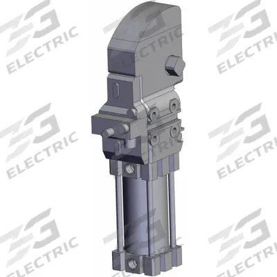 SMC Cylinder Clamp: 40 mm Bore Dia, CKZT, NPT, Turck, Without Arm Arm - Power Clamp Cylinders
