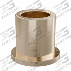 Flanged Sleeve Bearing: Bronze, SAE 841, 16 mm Bore, 22 mm OD, 25 mm Lg, -35°F to 300°F, 5 PK (MPN FFM1622-25B). Key specifications — System of Measurement: Metric; Material Grade: SAE 841; Flange Type: Flanged; Brand: OILITE.