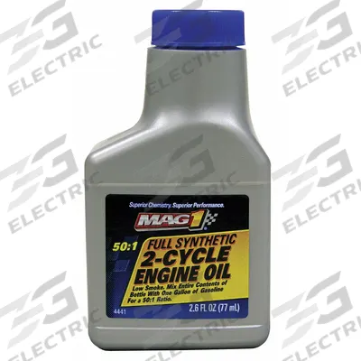 MAG 1 2-Cycle Engine Oil: Synthetic, Biodegradable, 2.6 fl oz Size, Bottle - 2-Cycle, 4-Cycle & Powersports Engine Oil
