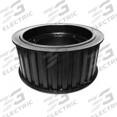 APPROVED VENDOR Timing Belt Pulley: Trapezoidal, Bushed, For H Timing Belt Section, For 2 in Belt Wd (MPN QD72H200). Key specifications — Brand: APPROVED VENDOR; Tooth Profile: Trapezoidal; Finish: Black Oxide; For Bushing Type: Quick Detachable.