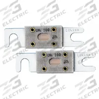 MERSEN Forklift Limiter Fuse: CNL Series, Bolt-On, Gen Purpose, 200 A, 80 V DC, Indicating, AC/DC (MPN CNL200). Key specifications — Brand: MERSEN; Series: CNL; Equivalent Fuse Series: ANL & CNL.