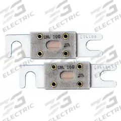 MERSEN Forklift Limiter Fuse: CNL Series, Bolt-On, Gen Purpose, 200 A, 80 V DC, Indicating, AC/DC (MPN CNL200). Key specifications — Brand: MERSEN; Series: CNL; Equivalent Fuse Series: ANL & CNL.
