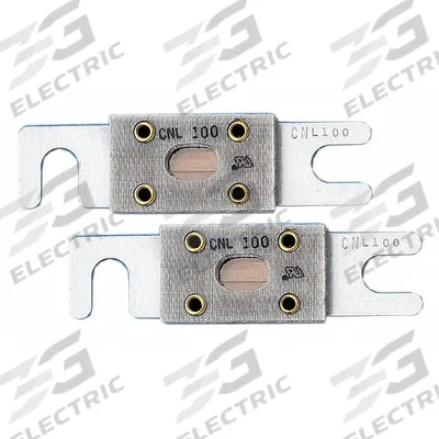 MERSEN Forklift Limiter Fuse: CNL Series, Bolt-On, Gen Purpose, 200 A, 80 V DC - Time-Delay Bolt-On Fuses