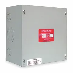 PHASE-A-MATIC Voltage Stabilizer: Three Phase, 230 V, 82 A Max Current, 1 (MPN VS-30). Key specifications — Brand: PHASE-A-MATIC; Operating Voltage: 230 V.