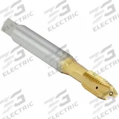 OSG Spiral Point Tap: 3/8"-16 UNC, 2B, 3 Flute, Plug Chamfer, TiN Coated Vanadium High Speed Steel (MPN 2631605)