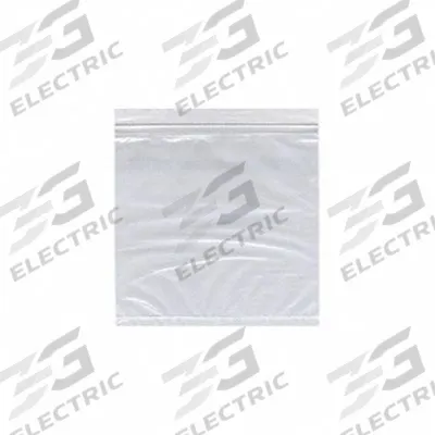 APPROVED VENDOR Reclosable Bag: 6 mil Thick, 12 in Wd, 12 in Lg, Hang Hole Not Included - Single-Zip Reclosable Poly Bags